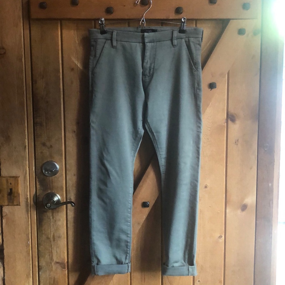 Dish Denim Live Lite Chino, Sage Green 27x31